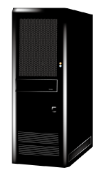 タワー型サーバ