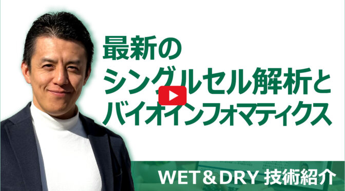 最新のシングルセル解析とバイオインフォマティクス